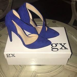 Gx by Gwen Stefani Rino Blue Pump Size 6